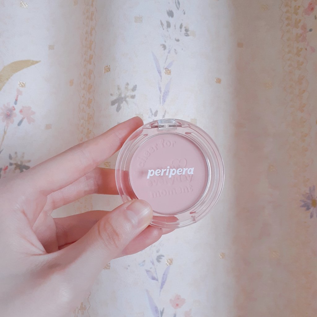 ピュア ブラッシュド サンシャイン チーク/PERIPERA/パウダーチークを使ったクチコミ（3枚目）