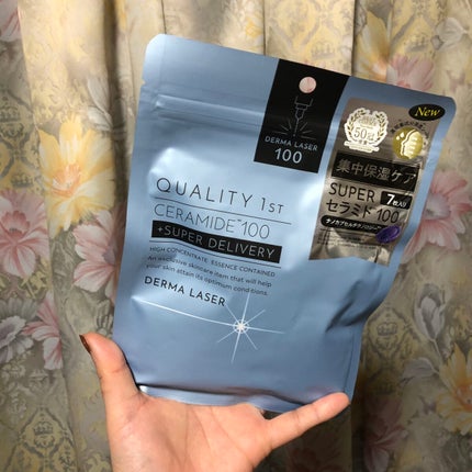 ダーマレーザー スーパーセラミド100マスク/クオリティファースト/シートマスク・パックを使ったクチコミ(1枚目)