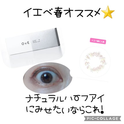 OvE(オヴィ) 1day/OvE/ワンデー(1DAY)カラコンを使ったクチコミ(1枚目)