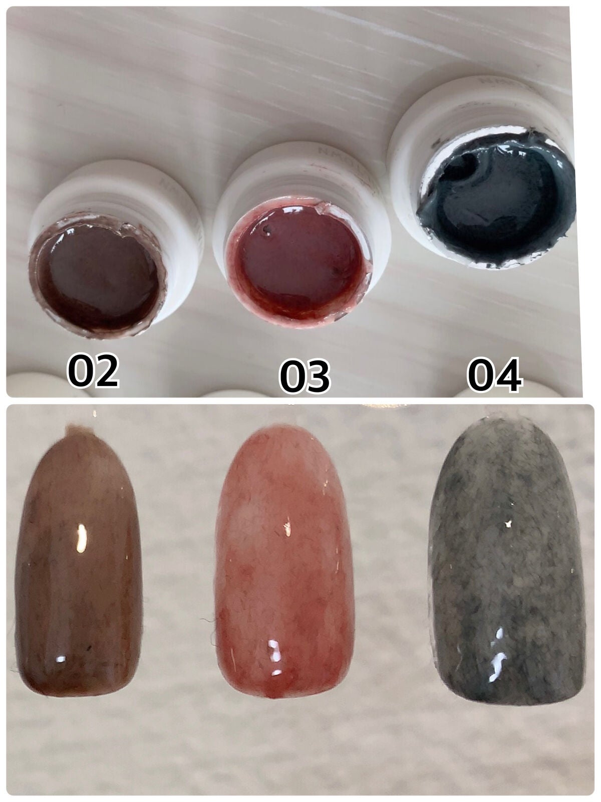 ベルベット ジェル/NAILTOWN/ジェルネイルを使ったクチコミ(4枚目)