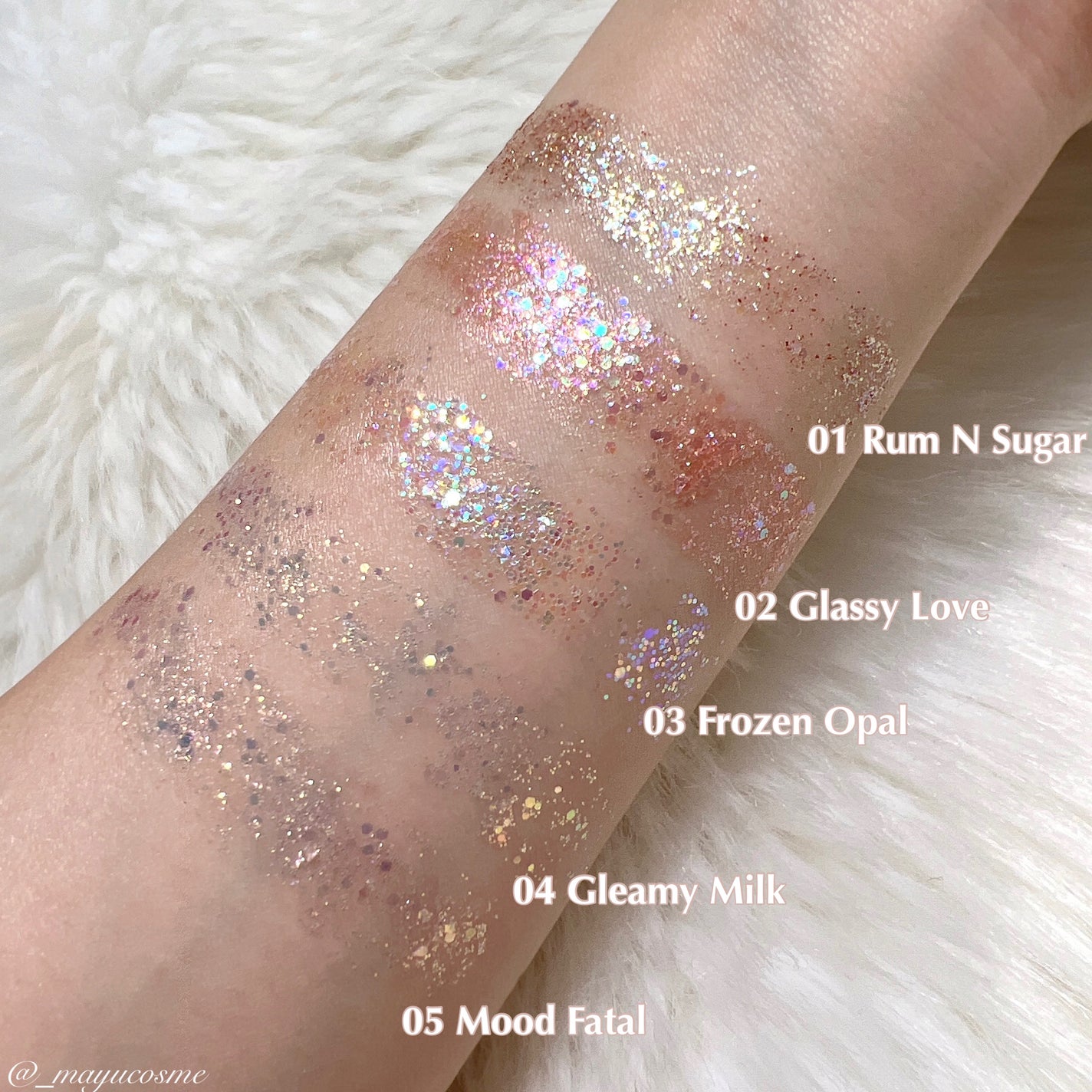 グリッタージェル /Glint/グリッターを使ったクチコミ(3枚目)