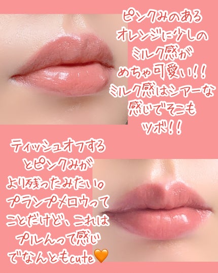 プランプメロウリップス/LUNASOL/口紅を使ったクチコミ(3枚目)