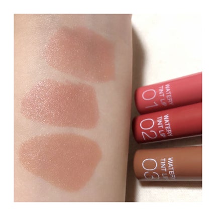 ウォータリーティントリップ/CEZANNE/リップティントを使ったクチコミ(4枚目)