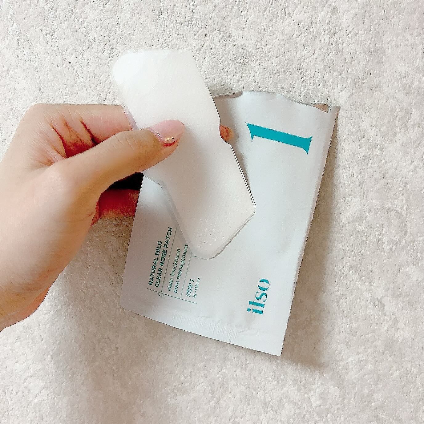 ナチュラルマイルドクリアノーズパック/ilso/シートマスク・パックを使ったクチコミ（2枚目）