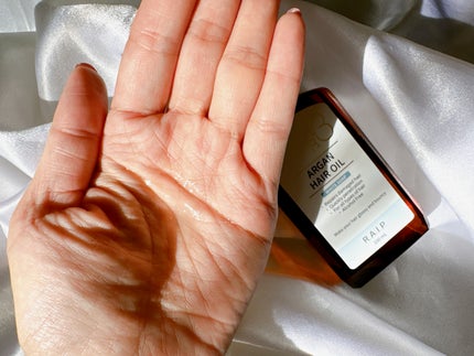 ライプ R3 アルガン ヘアオイル/RAIP/ヘアオイルを使ったクチコミ(2枚目)