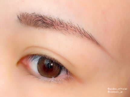 ダブルエンドアイブロウブラシ熊野筆/&be/メイクブラシを使ったクチコミ(6枚目)