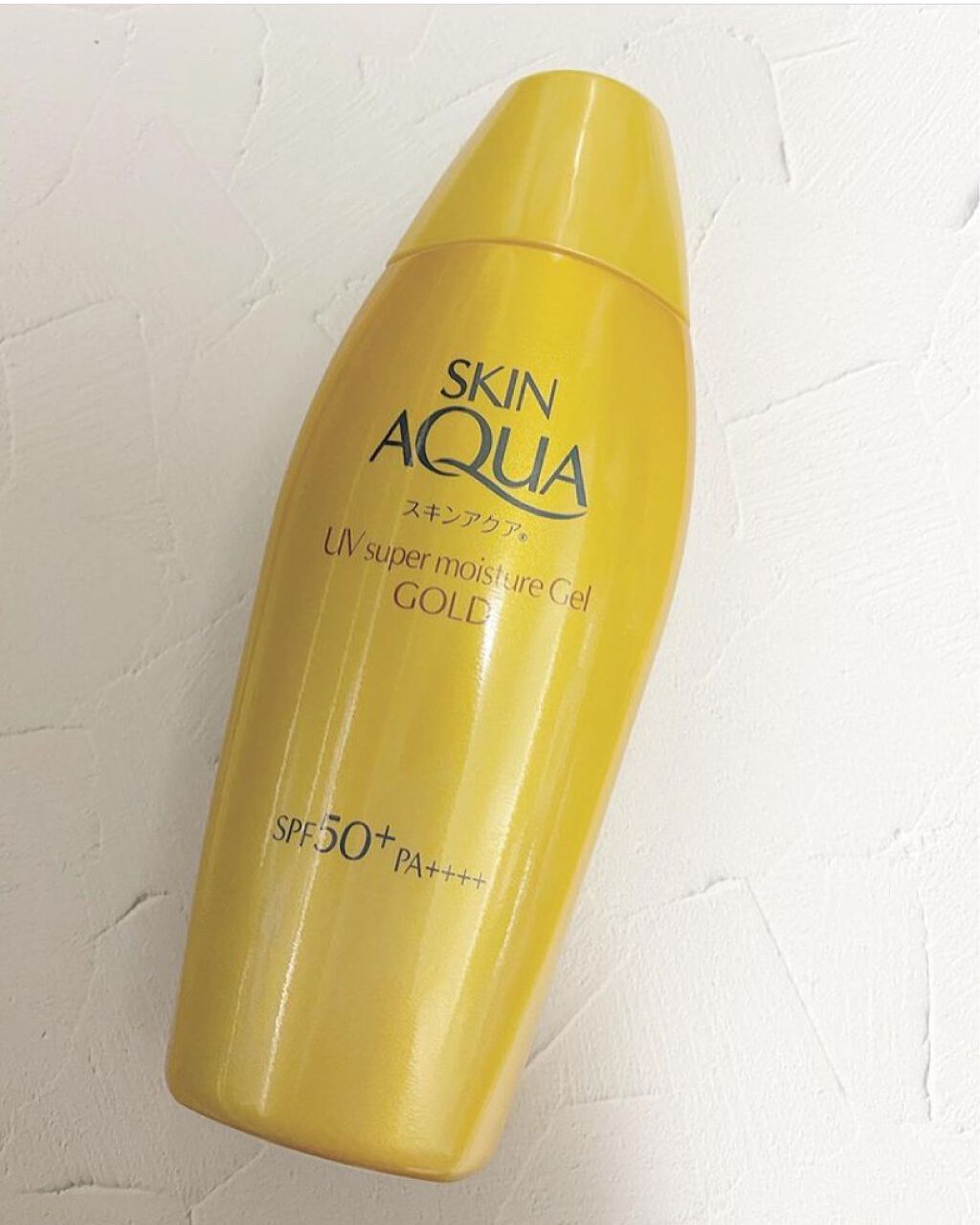 スーパーモイスチャージェルゴールド/スキンアクア/日焼け止めジェルを使ったクチコミ(1枚目)