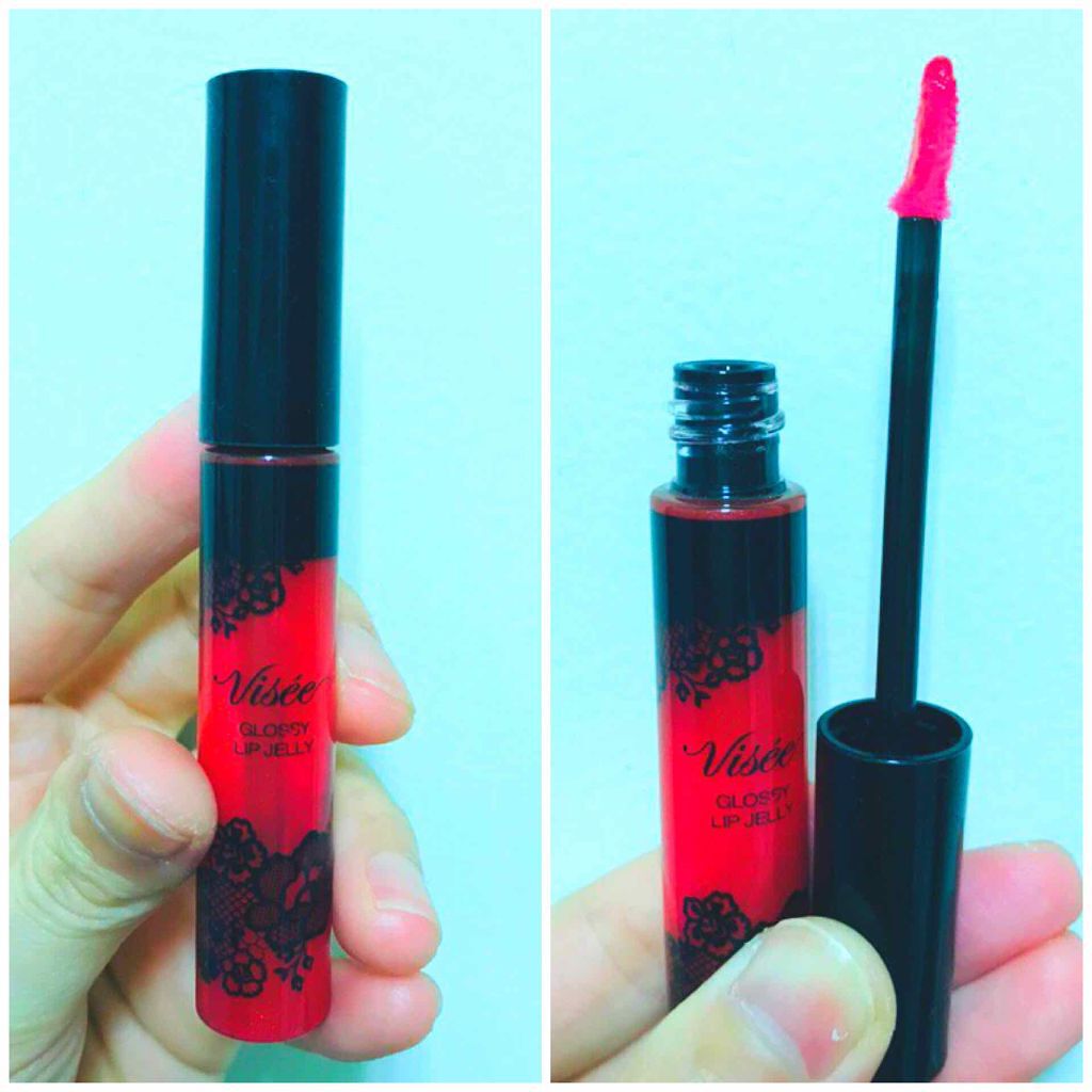 リシェ グロッシー リップジェリー/Visée/リップグロスを使ったクチコミ(1枚目)