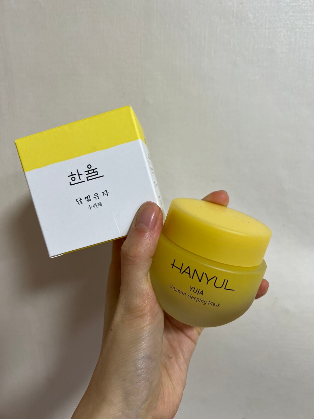 月光ゆず睡眠パック/HANYUL(ハンユル)/フェイスクリームを使ったクチコミ(2枚目)