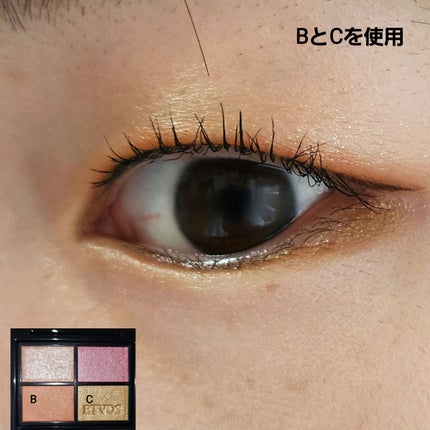 ミネラルクラッシィシャドー/エトヴォス/アイシャドウパレットを使ったクチコミ(5枚目)