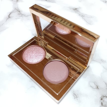 リュクス アイシャドウ デュオ ミッドナイトトースト/BOBBI BROWN/アイシャドウパレットを使ったクチコミ(2枚目)