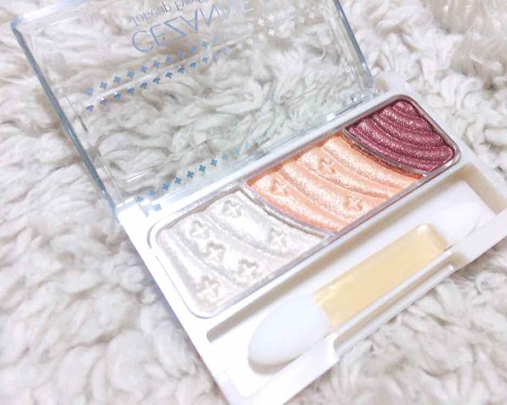 トーンアップアイシャドウ/CEZANNE/アイシャドウパレットを使ったクチコミ(2枚目)