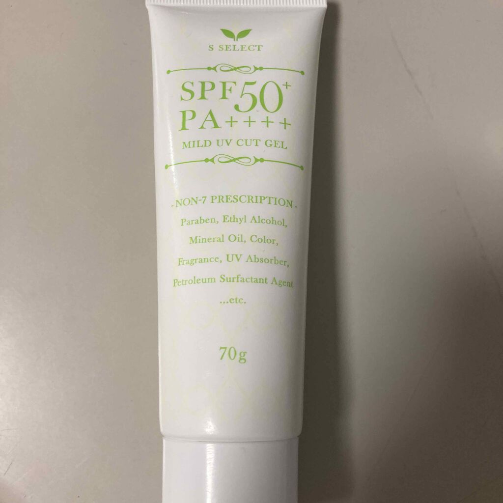 マイルドUVカットジェル/S SELECT/日焼け止めジェルを使ったクチコミ(1枚目)