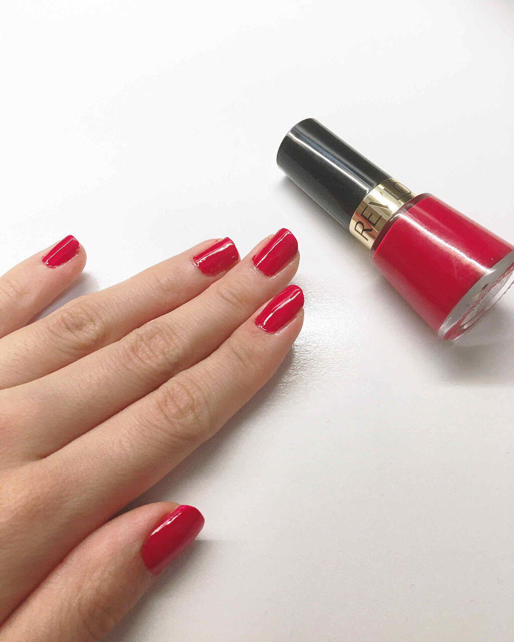 ネイル エナメル 680 レブロン レッド/REVLON/マニキュアを使ったクチコミ（1枚目）