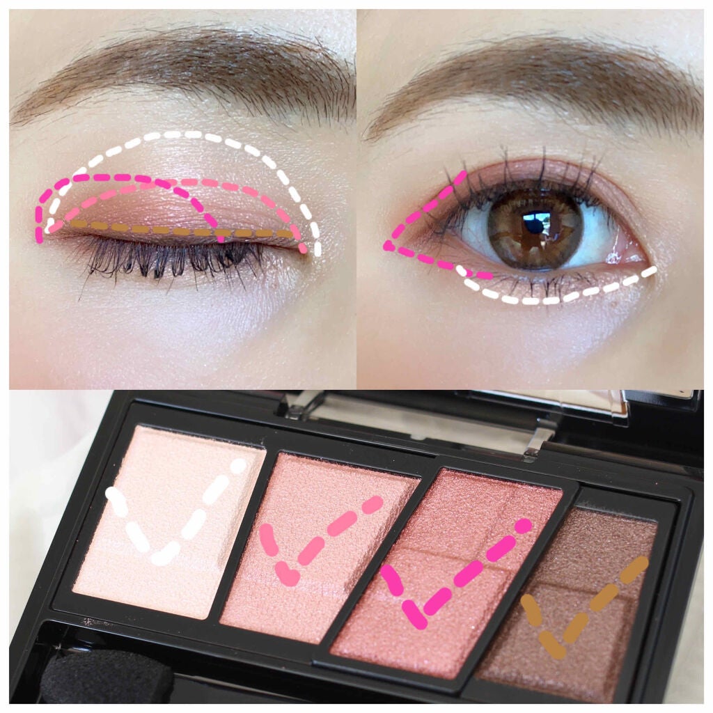 デザイニングブラウンアイズ/KATE/アイシャドウパレットを使ったクチコミ(3枚目)