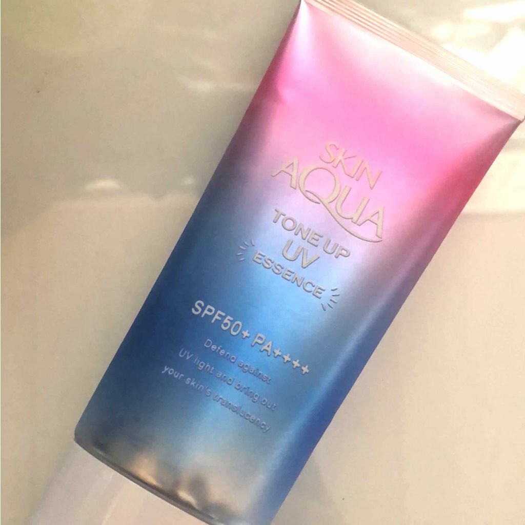 スキンアクア トーンアップUVエッセンス/スキンアクア/日焼け止めクリームを使ったクチコミ（1枚目）