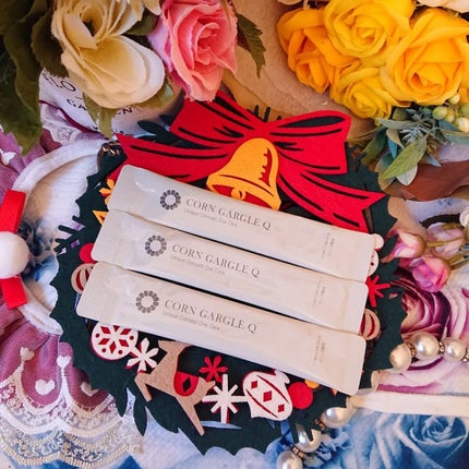 CORN GARGLE Q/SHINE BLANC/マウスウォッシュ・スプレーを使ったクチコミ(2枚目)