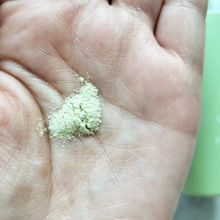 グリーンティー&エンザイムパウダーウォッシュ/By Wishtrend/洗顔パウダーを使ったクチコミ(4枚目)