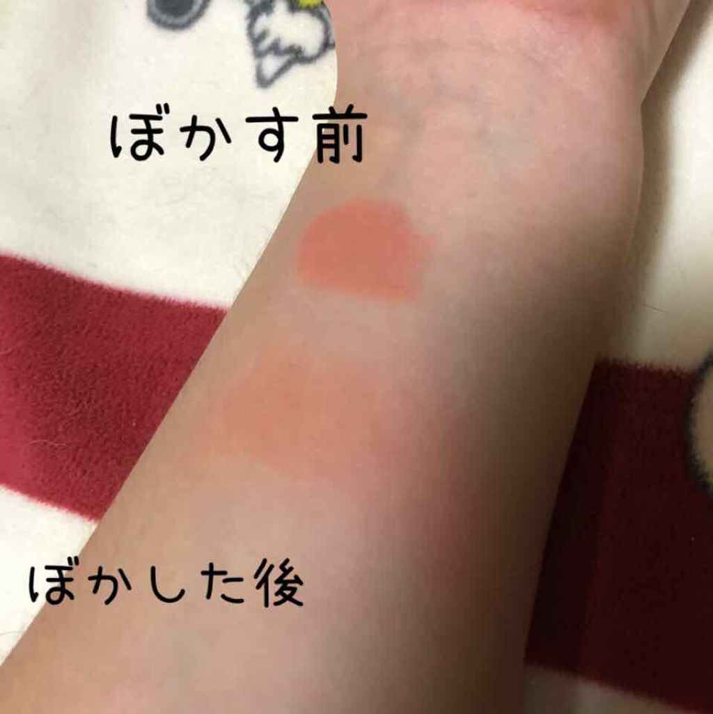 チークスティック 02 コーラル/CEZANNE/ジェル・クリームチークを使ったクチコミ（3枚目）