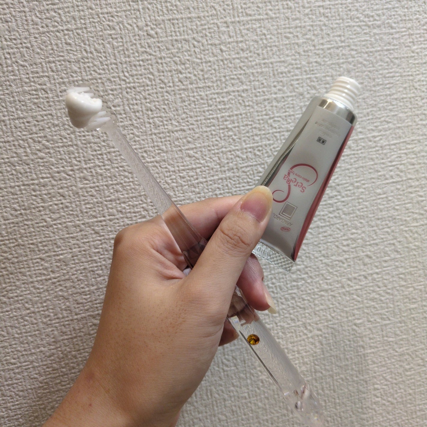 アパガードクリスタル歯ブラシ/アパガード/歯ブラシを使ったクチコミ(5枚目)