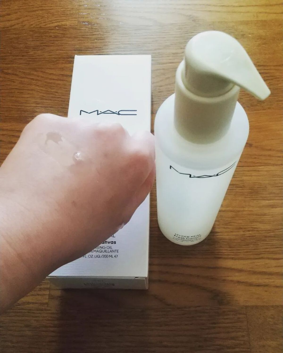 ハイパー リアル フレッシュ キャンバス クレンジング オイル/M・A・C/オイルクレンジングを使ったクチコミ（2枚目）