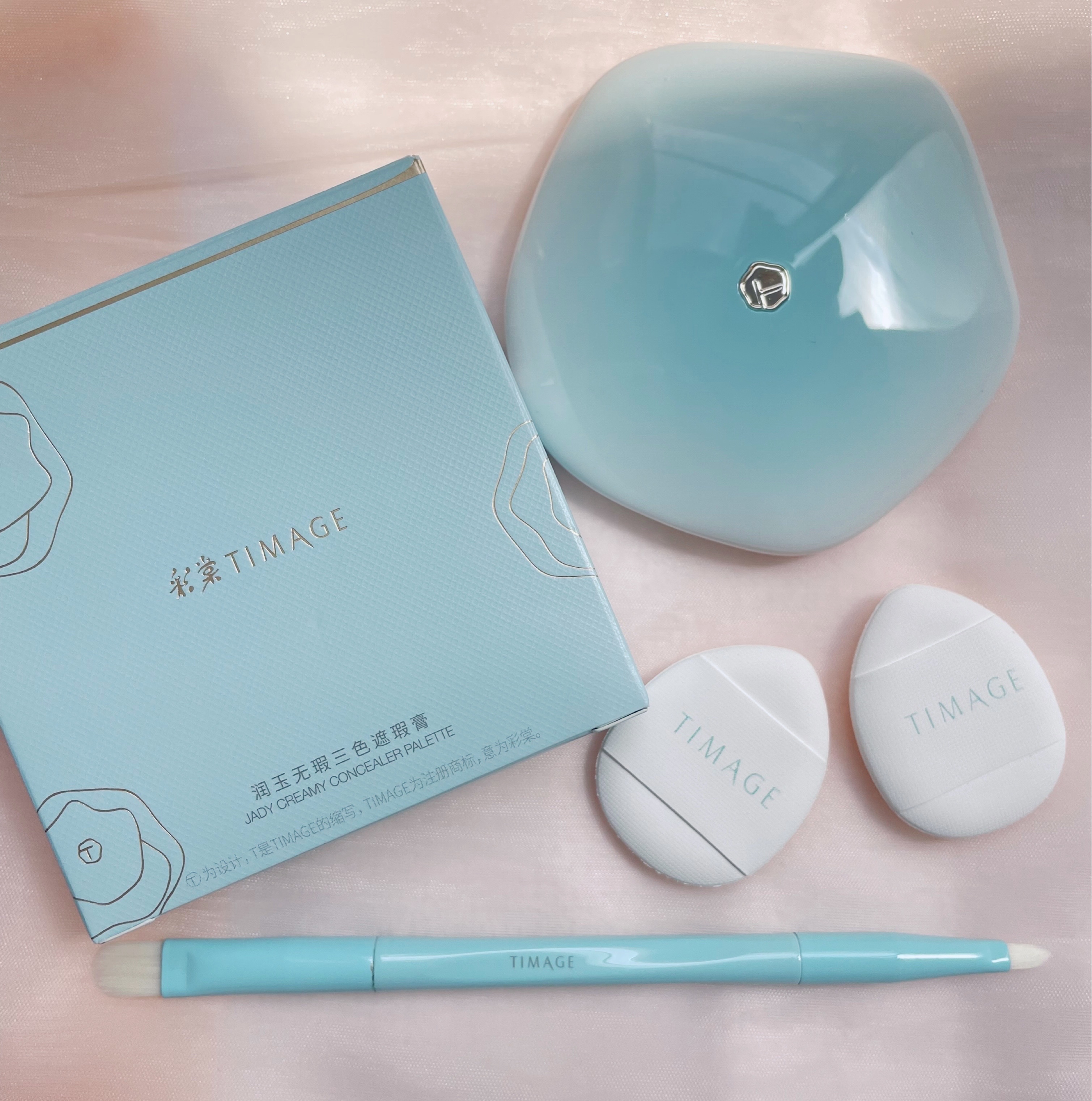 TIMAGE  クリーミーコンシーラーパレット/TIMAGE/パレットコンシーラーを使ったクチコミ（3枚目）