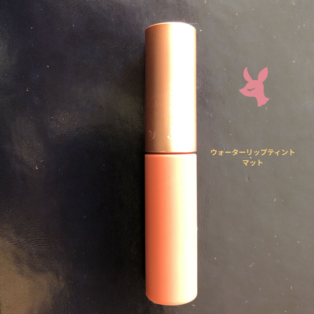 ウォータリーリップティント マット 02 ブライトピンク/ミゼルエディ/リップティントを使ったクチコミ（1枚目）