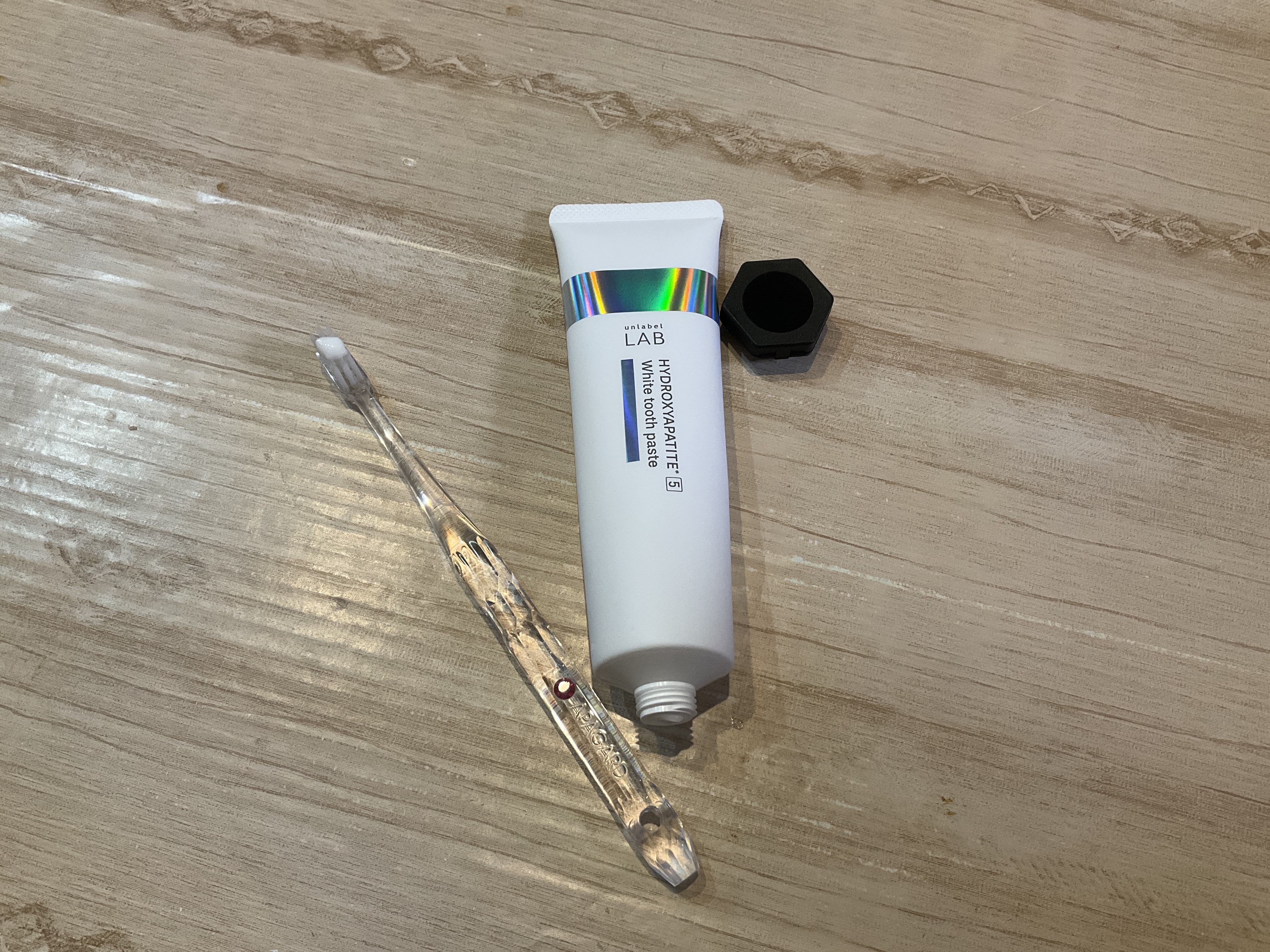 アンレーベル ラボ　HA トゥースペースト/unlabel/歯磨き粉を使ったクチコミ（2枚目）