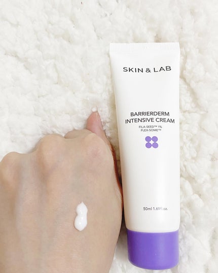 バリアダームモイストクリーム/SKIN&LAB/フェイスクリームを使ったクチコミ(2枚目)