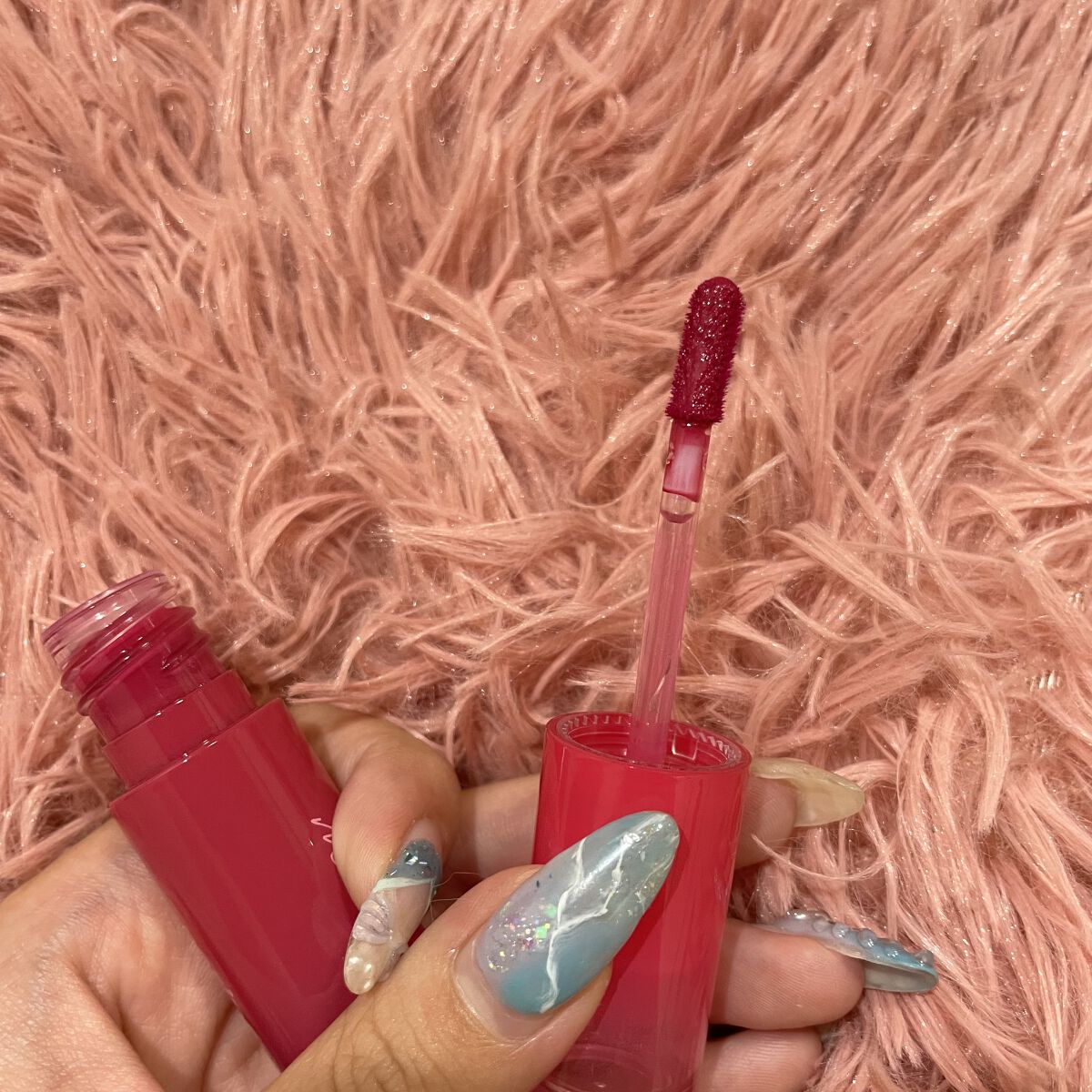 インク ムード ドロップ ティント/PERIPERA/リップグロスを使ったクチコミ（2枚目）