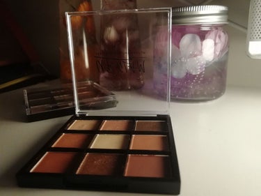 UR GLAM　BLOOMING EYE COLOR PALETTE/U R GLAM/アイシャドウパレットを使ったクチコミ（1枚目）