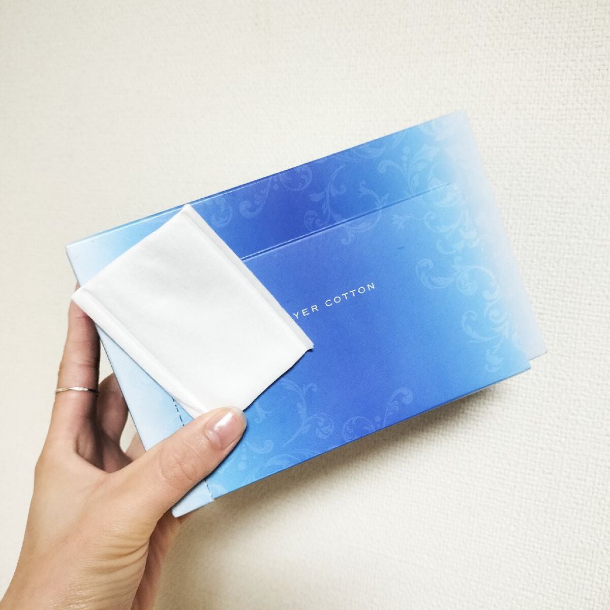 めくるコットン/コットン・ラボ/コットンを使ったクチコミ(2枚目)
