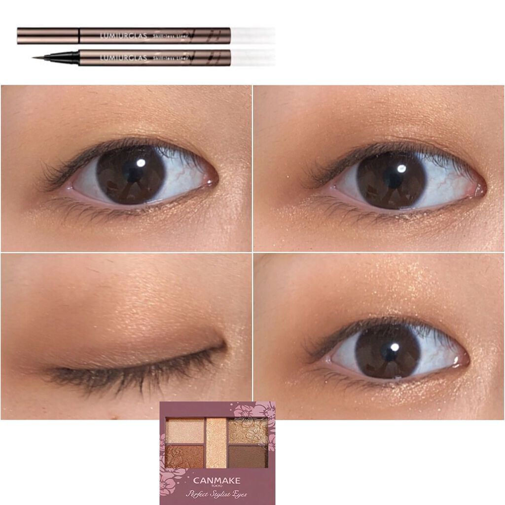 パーフェクトスタイリストアイズ/キャンメイク/アイシャドウパレットを使ったクチコミ(3枚目)