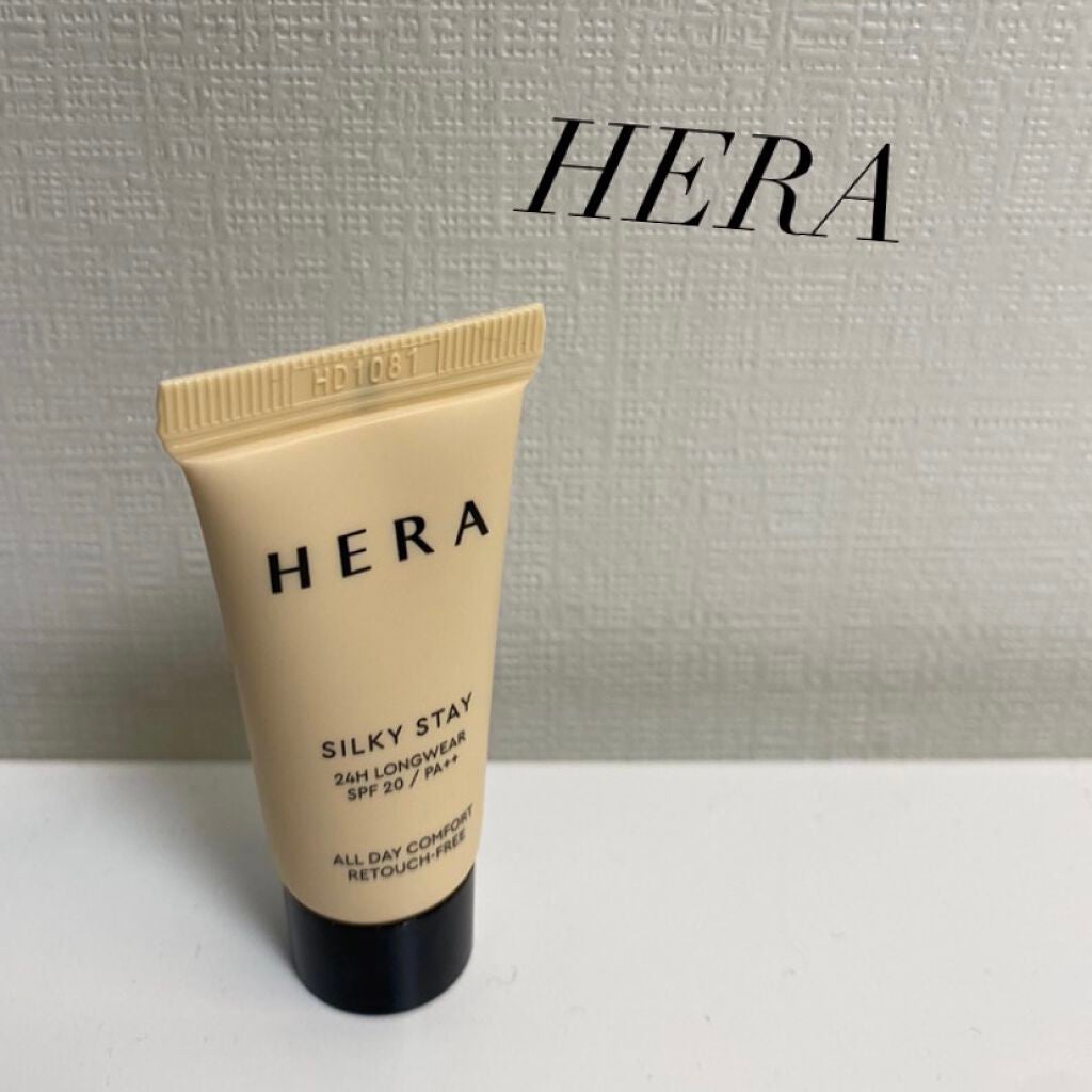シルキーステイファンデーション/HERA/リキッドファンデーションを使ったクチコミ(1枚目)