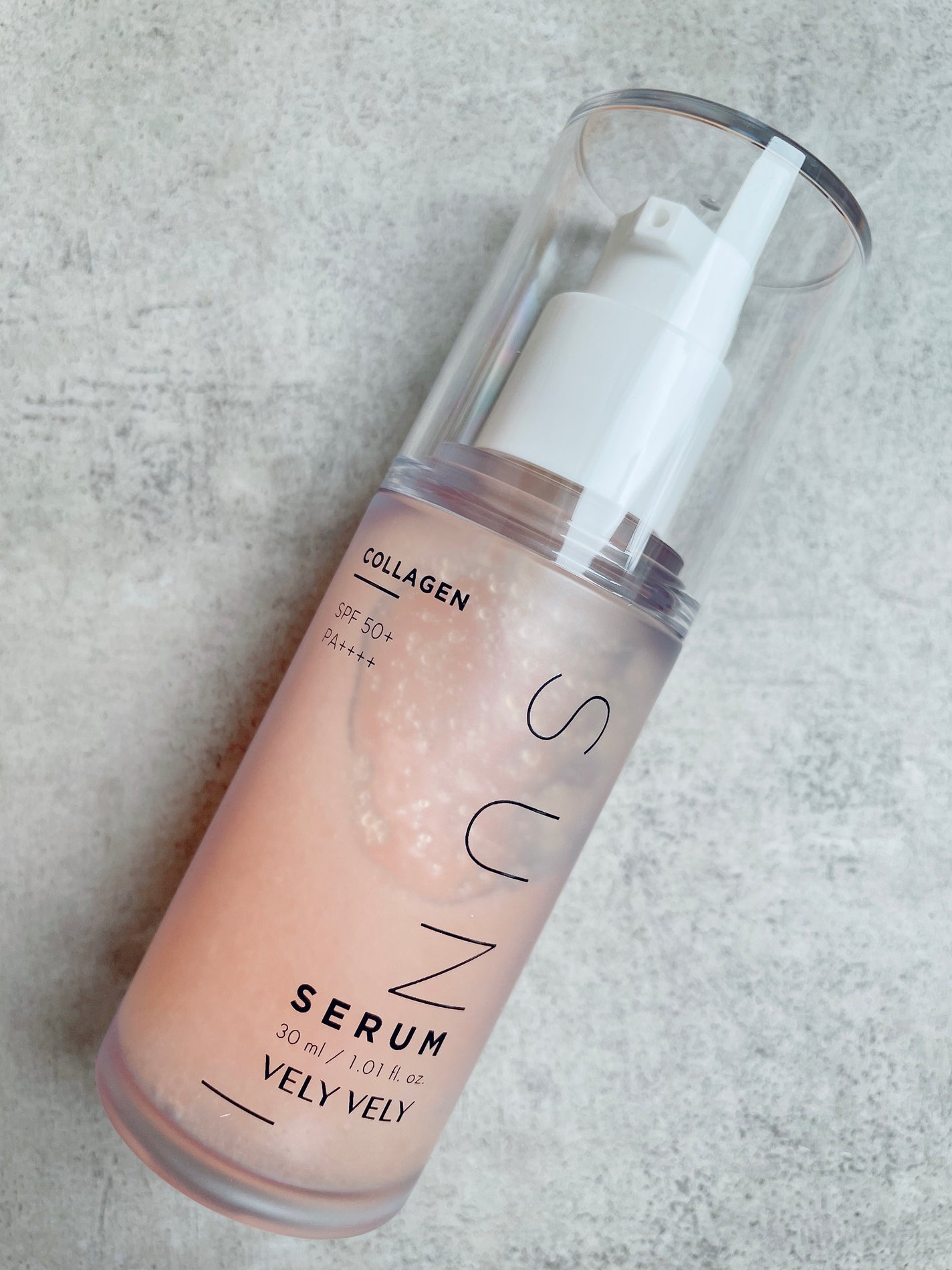 ハリケアコラーゲンサンセラム/VELY VELY/日焼け止めジェルを使ったクチコミ(1枚目)
