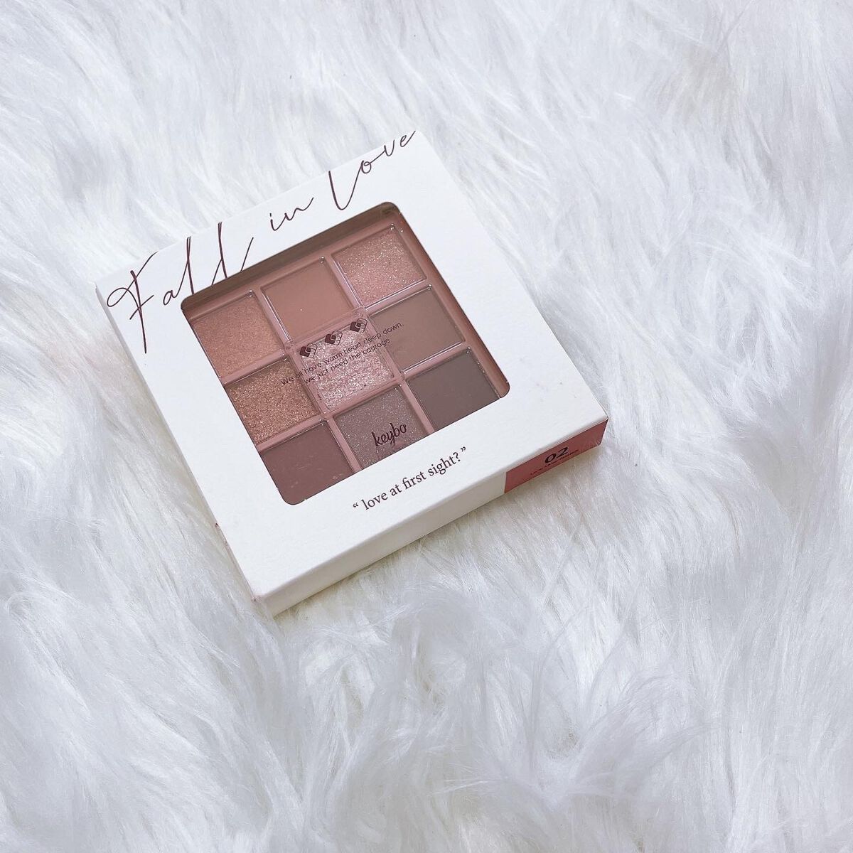 KEYBO FALL IN LOVE SHADOW PALETTE/keybo/アイシャドウパレットを使ったクチコミ(7枚目)