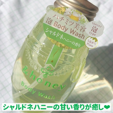 ピュアモイスト 泡ボディウォッシュ/&honey/ボディソープを使ったクチコミ(4枚目)
