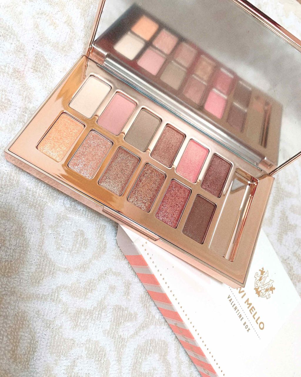 バレンタインボックス/VAVI MELLO/アイシャドウパレットを使ったクチコミ（1枚目）