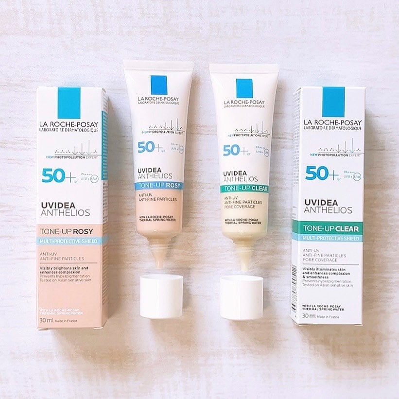 UVイデア XL プロテクショントーンアップ ローズ/ラ ロッシュ ポゼ/日焼け止めクリームを使ったクチコミ(2枚目)