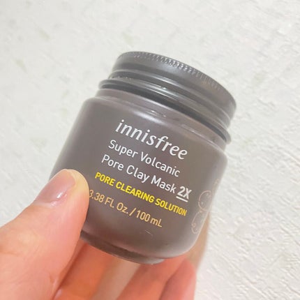 スーパーヴォルカニック ポア クレイマスク/innisfree/洗い流すパック・マスクを使ったクチコミ(1枚目)