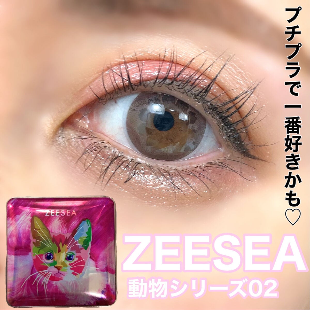 アニマルアイシャドウ(4シェード)/ZEESEA/アイシャドウパレットを使ったクチコミ(1枚目)