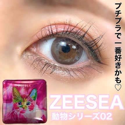 アニマルアイシャドウ(4シェード)/ZEESEA/アイシャドウパレットを使ったクチコミ(1枚目)