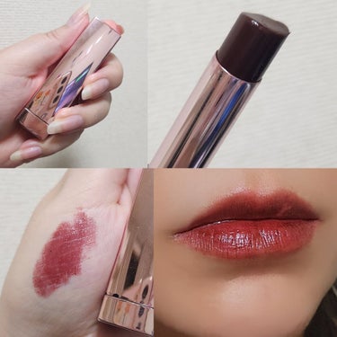 ルージュ アンリミテッド アンプリファイド ラッカー/shu uemura/口紅を使ったクチコミ（2枚目）