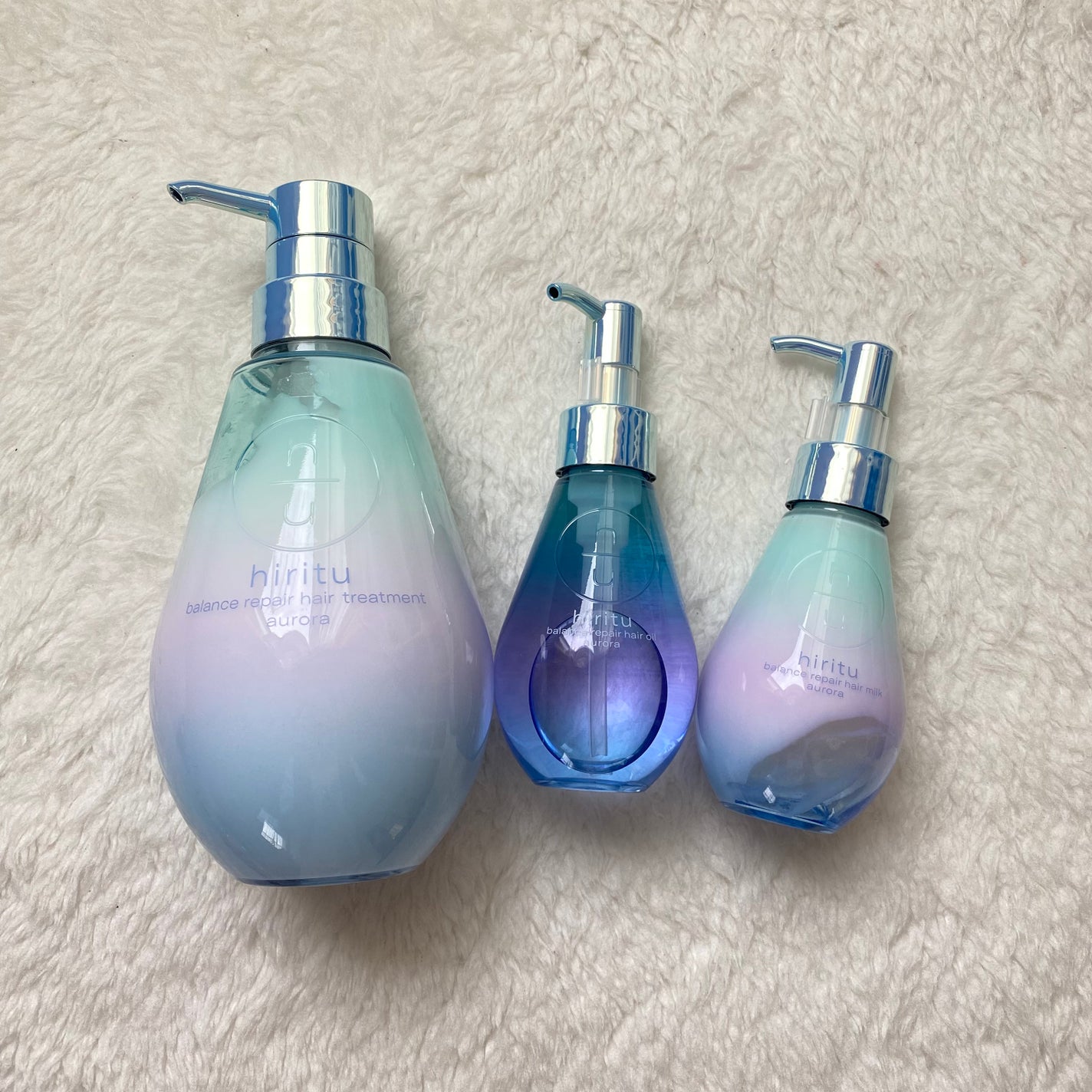 ヒリツ バランスリペアシャンプー/ヘアトリートメント オーロラ/hiritu/市販シャンプーを使ったクチコミ(1枚目)