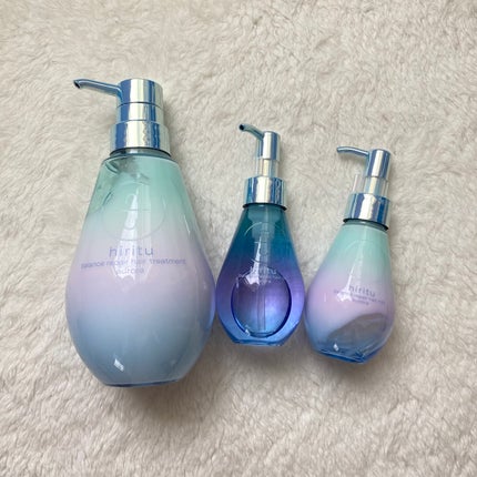 ヒリツ バランスリペアシャンプー/ヘアトリートメント オーロラ ヘアトリートメント本体410g/hiritu/市販シャンプーの画像