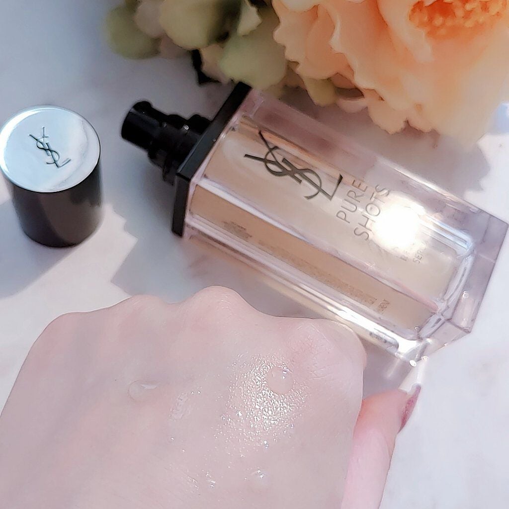 ピュアショット ナイト リチャージセラム/YVES SAINT LAURENT BEAUTE/美容液を使ったクチコミ(4枚目)