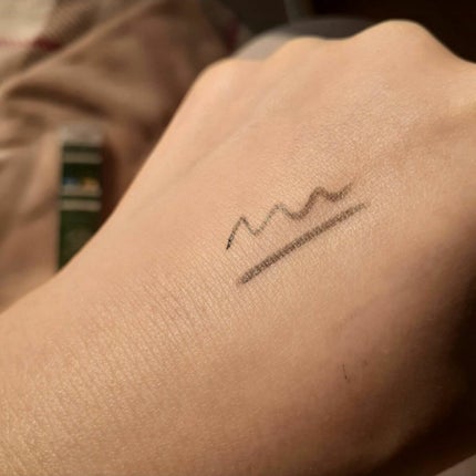 カラーラスティング ジェルライナー/excel/ジェルアイライナーを使ったクチコミ(5枚目)