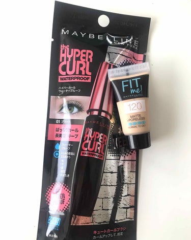 ボリューム エクスプレス ハイパーカール ウォータープルーフ N/MAYBELLINE NEW YORK/マスカラを使ったクチコミ（1枚目）