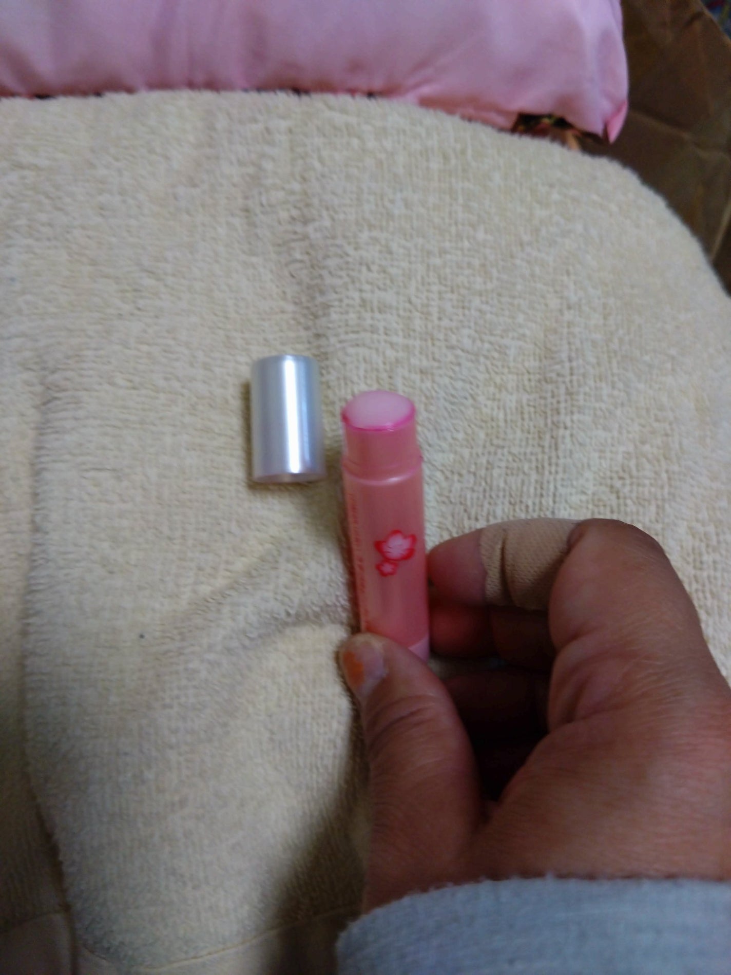 口紅がいらない薬用リップほんのりUV/メンターム/リップクリームを使ったクチコミ(2枚目)