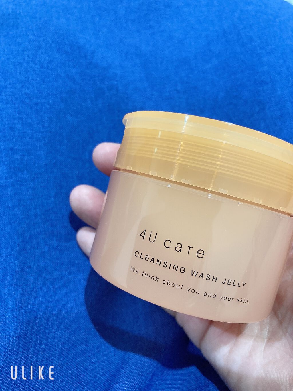 クレンジング洗顔ジェリー/4U care/クレンジングジェルを使ったクチコミ（1枚目）